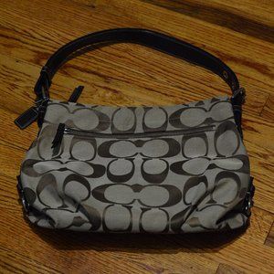 Coach Brown Signature Shoulder Bag